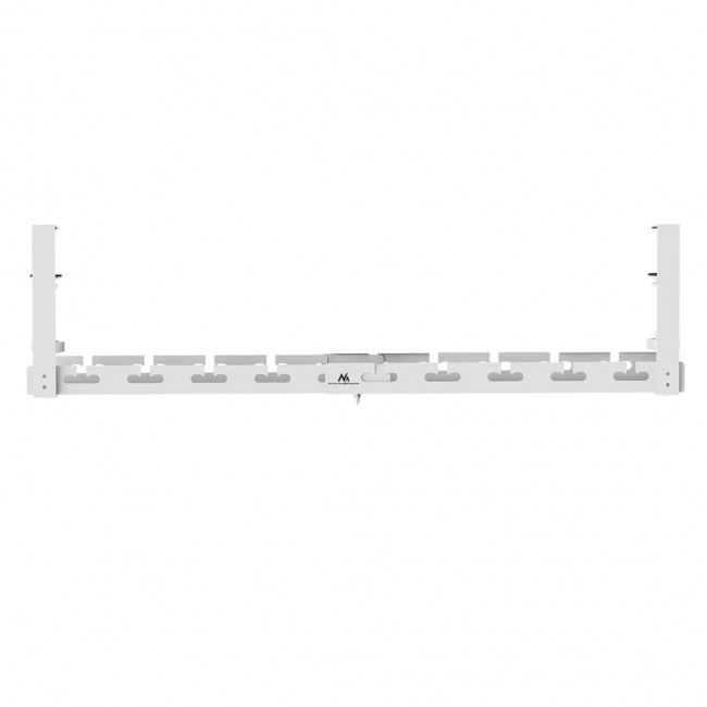 Maclean under-desk cable organizer, max. load 5kg, max. 728mm, white, MC-103 W Maclean under-desk cable organizer, max. load 5kg, max. 728mm, white, MC-103 W