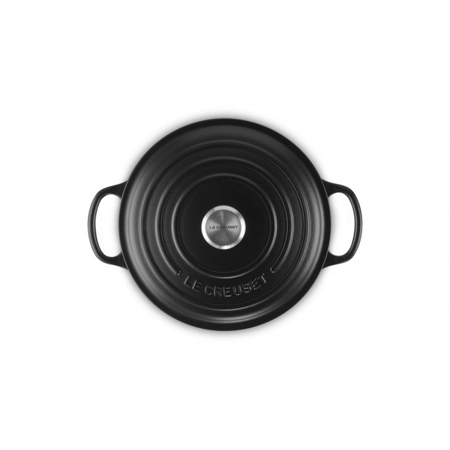 Le Creuset Signature 3.3 L Round Black Le Creuset Signature 3.3 L Round Black