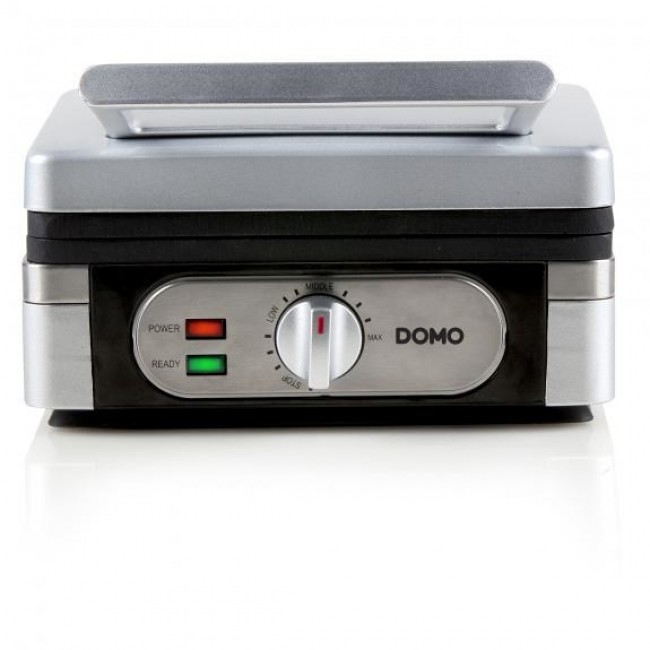 Domo DO 9047 W 2 waffle(s) 1400 W Silver Domo DO 9047 W 2 waffle(s) 1400 W Silver