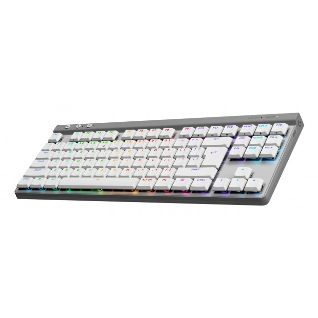Logitech G G515 Lightspeed TKL keyboard Gaming RF Wireless + Bluetooth QWERTY US International White Logitech G G515 Lightspeed TKL keyboard Gaming RF Wireless + Bluetooth QWERTY US International White