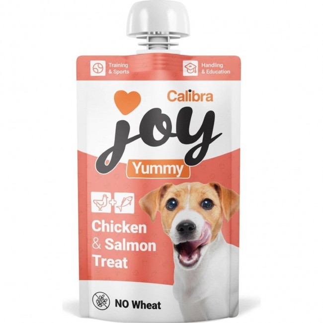 CALIBRA Joy Dog Yummy Chicken & Salmon - dog treat - 100g CALIBRA Joy Dog Yummy Chicken & Salmon - dog treat - 100g