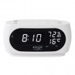 Adler AD 1186W alarm clock Digital alarm clock Black, White Adler AD 1186W alarm clock Digital alarm clock Black, White