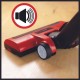 Einhell TE-SV 18 Li-Solo 2-in-1 stick vacuum Battery Dry Bagless Black, Red