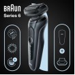 Braun Series 6 61-N1200s Foil shaver Trimmer Black
