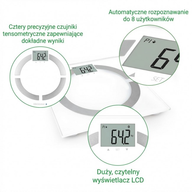 Body Analysis Scale Medisana BS 444 connect