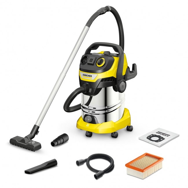 K rcher WD 6 P S V-30/6/22/T Black, Stainless steel, Yellow 30 L 1300 W