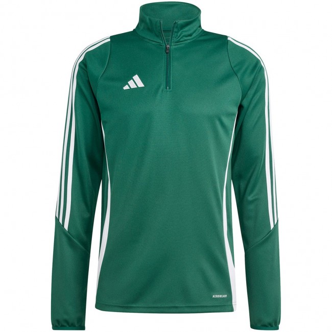 adidas Tiro 24 Training Top Sweatshirt green-white IS1040 S
