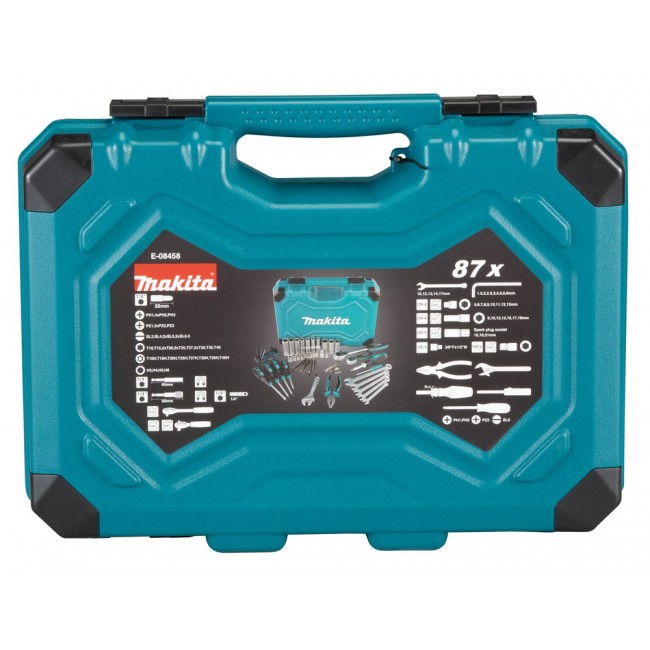 MAKITA SET OF ACCESSORIES AND HAND TOOLS 87pcs.