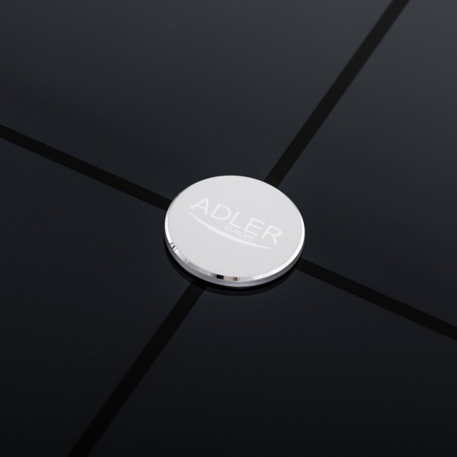 ADLER 8187b black bathroom scales