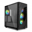 Sharkoon REBEL C80G RGB Midi Tower Black