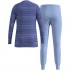 Bielizna termoaktywna - zestaw Odlo Set long ACTIVE WARM SET niebieska 128