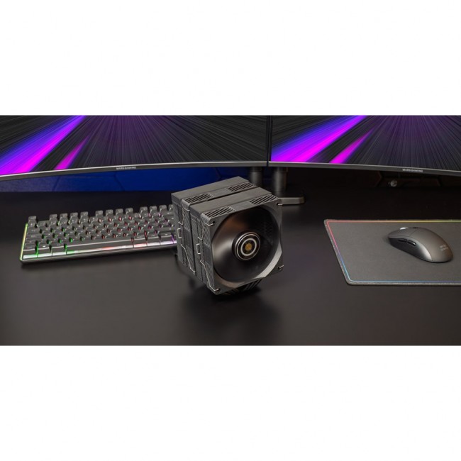 Mars Gaming MCPU-X26PRO Processor Air cooler 12 cm Black 1 pc(s)
