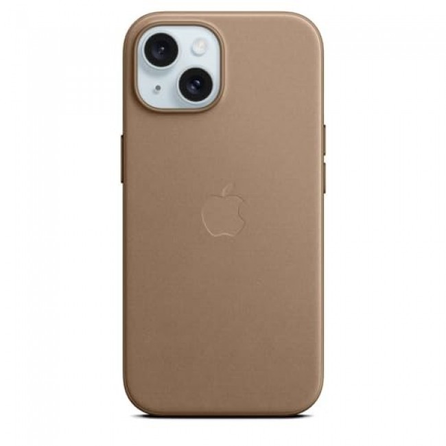 Apple iPhone 15 FineWoven Case with MagSafe - Taupe