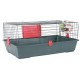 ZOLUX Classic 80 grey/red - cage for rodents