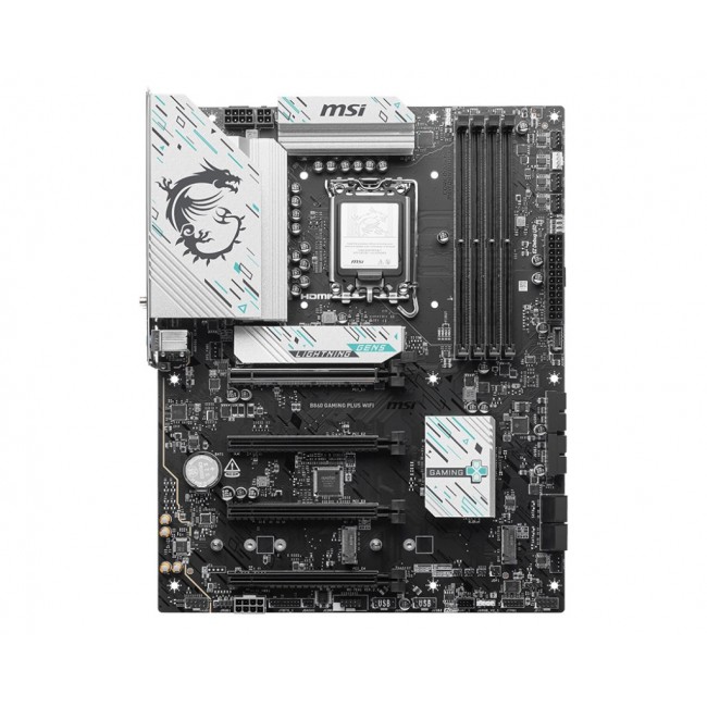 MSI B860 GAMING PLUS WIFI motherboard Intel B860 LGA 1851 (Socket V1) ATX MSI B860 GAMING PLUS WIFI motherboard Intel B860 LGA 1851 (Socket V1) ATX