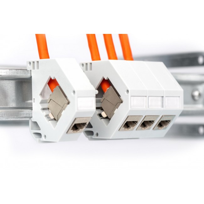 DIGITUS Cat.7 Installation Cable, S/FTP, B2ca, AWG 23/1, LSOH, 100m, orange DIGITUS Cat.7 Installation Cable, S/FTP, B2ca, AWG 23/1, LSOH, 100m, orange