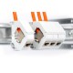DIGITUS Cat.7 Installation Cable, S/FTP, B2ca, AWG 23/1, LSOH, 100m, orange DIGITUS Cat.7 Installation Cable, S/FTP, B2ca, AWG 23/1, LSOH, 100m, orange