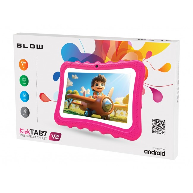 Tablet KidsTAB7 V2 BLOW 4/32GB r owe etui 2MP Tablet KidsTAB7 V2 BLOW 4/32GB r owe etui 2MP