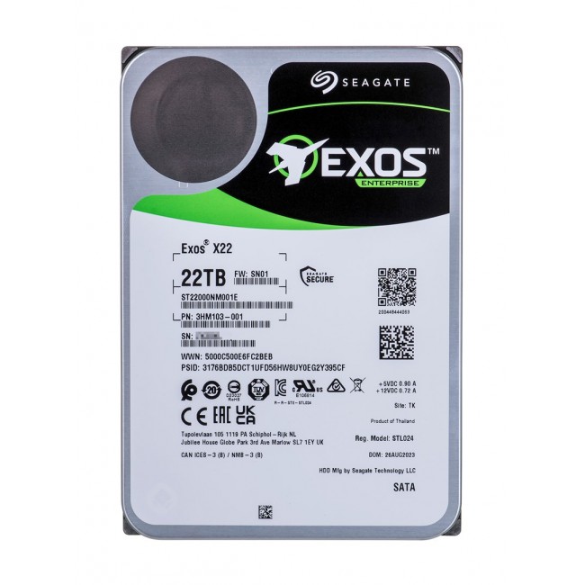Seagate ST22000NM001E internal hard drive 3.5 Seagate ST22000NM001E internal hard drive 3.5
