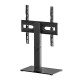 Maclean universal TV stand, for RTV cabinet, stand, max. 40kg, max. VESA 400x400, height and angle adjustment, for 32-65 Maclean universal TV stand, for RTV cabinet, stand, max. 40kg, max. VESA 400x400, height and angle adjustment, for 32-65