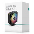 DeepCool AG400 BK ARGB V2 Chipset Fan 12 cm Black 1 pc(s)