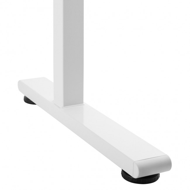 Manual height adjustable desk Ergo Office, max 40 kg, max height 117cm, with a top for standing and sitting work, ER-401 W