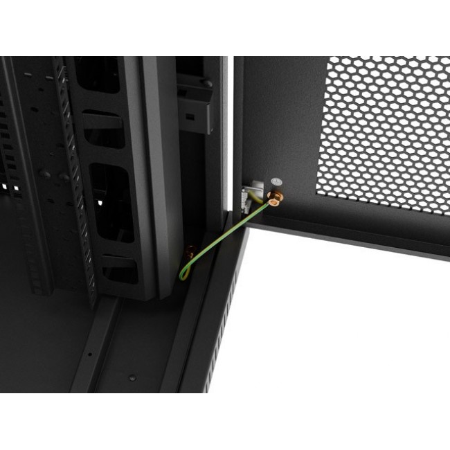 Lanberg FF01-8837-23BL rack cabinet 37U Freestanding rack Black Lanberg FF01-8837-23BL rack cabinet 37U Freestanding rack Black