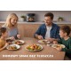 Extralink AIR FRYER FRYTKOWNICA BEZTLUSZCZOWA 8L 1800W 200 STOPNI