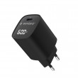 Gembird TA-UC-1C-PD60LCD-01-BK 60W USB Type-C fast charger, LCD, black