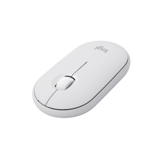 Logitech Pebble 2 M350s mouse Travel Ambidextrous RF Wireless + Bluetooth Optical 4000 DPI