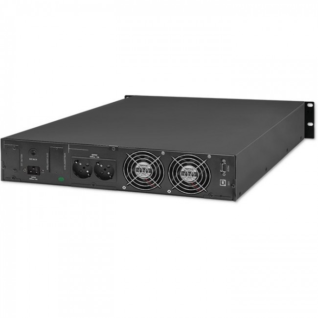 Qoltec RACK UPS | 3kVA | 2400W | LCD