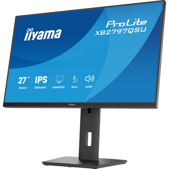 iiyama ProLite XB2797QSU-B1 computer monitor 68.6 cm (27 iiyama ProLite XB2797QSU-B1 computer monitor 68.6 cm (27
