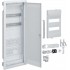 Plastic Hybrid PT Enclosure 24M 2x Mounting Plate IP40 865x335x90 Perforated Door Volta.Hybrid