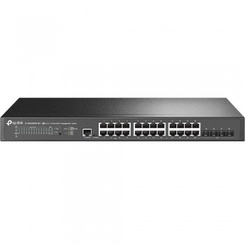 TP-Link JetStream 24-Port 2.5GBASE-T and 4-Port 10GE SFP+ L2+ Managed Switch with 16-Port PoE+ & 8-Port PoE++