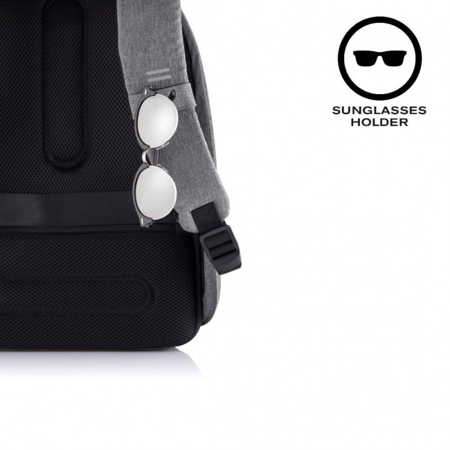 XD DESIGN ANTI-THEFT BACKPACK BOBBY HERO REGULAR GREY P/N: P705.292 XD DESIGN ANTI-THEFT BACKPACK BOBBY HERO REGULAR GREY P/N: P705.292