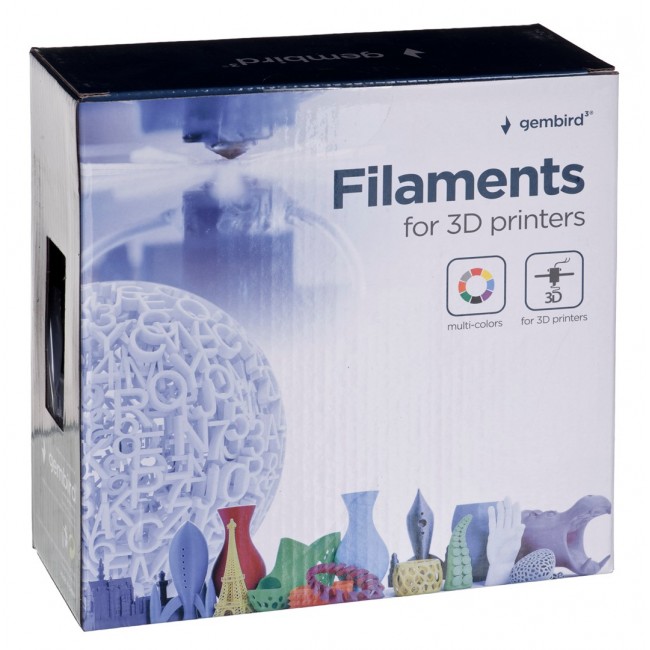 Gembird 3DP-PLA1.75-01-BK 3D printing material Polylactic acid (PLA) Black 1 kg Gembird 3DP-PLA1.75-01-BK 3D printing material Polylactic acid (PLA) Black 1 kg