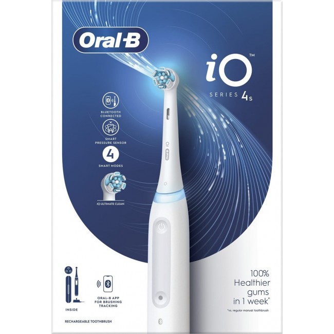 Oral-B iO 4S Adult Vibrating toothbrush White Oral-B iO 4S Adult Vibrating toothbrush White