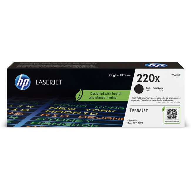 HP 220X Black Original LaserJet Toner Cartridge HP 220X Black Original LaserJet Toner Cartridge
