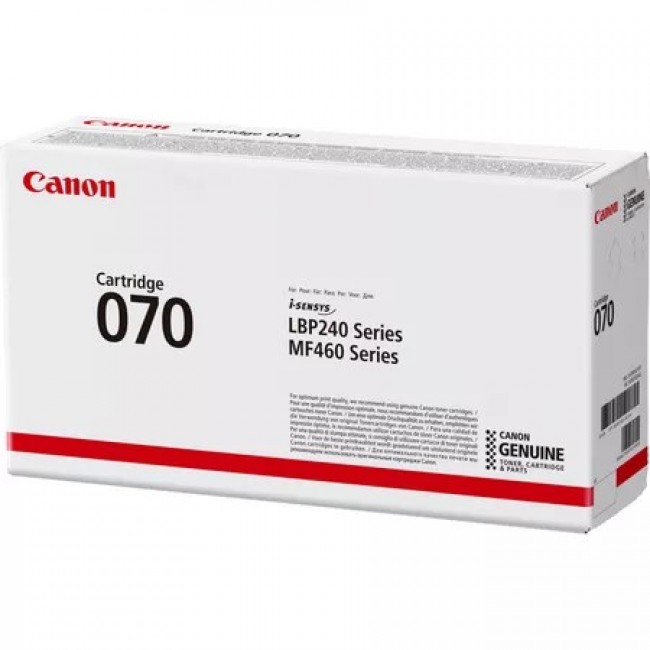 Canon 070 toner cartridge 1 pc(s) Original Black Canon 070 toner cartridge 1 pc(s) Original Black