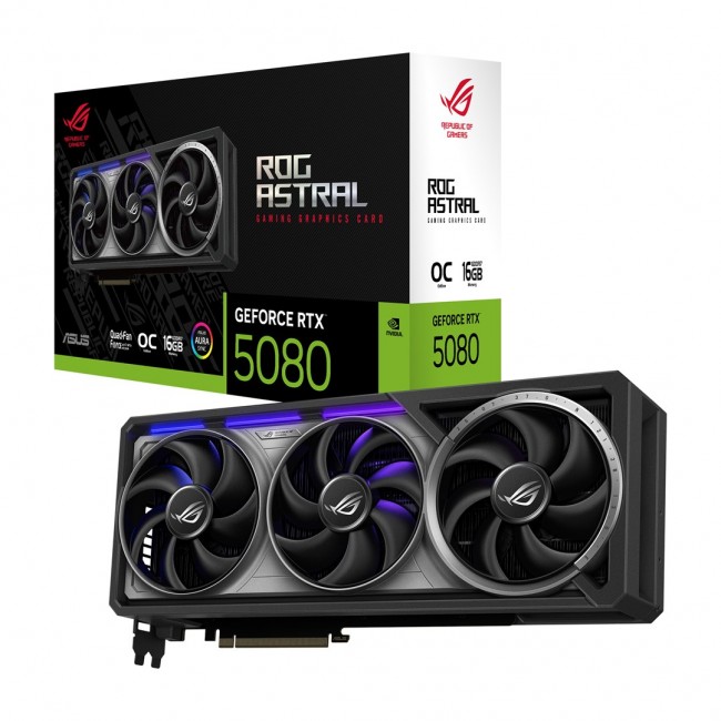 ASUS ROG Astral GeForce RTX5080 OC 16 GB graphics card