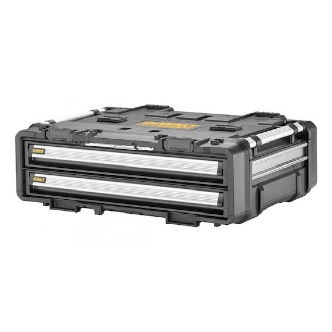 DeWALT DWST08520-1 small parts/tool box Metal, Plastic Black, Stainless steel, Yellow