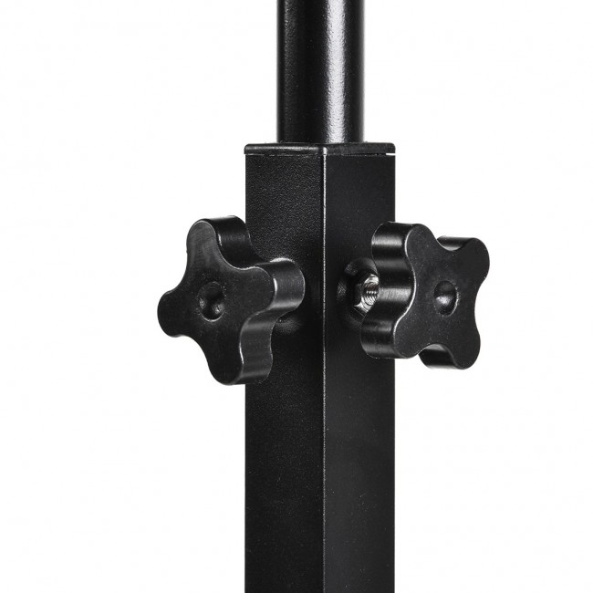 Maclean mobile desk/laptop stand, black, height adjustment 59-89cm, max. 30kg , MC-121 B