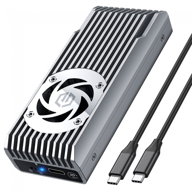 GRAUGEAR G-M206-20G-F storage drive enclosure SSD enclosure Grey M.2