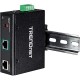 Trendnet TI-SG104 network splitter Power over Ethernet (PoE) Black Trendnet TI-SG104 network splitter Power over Ethernet (PoE) Black