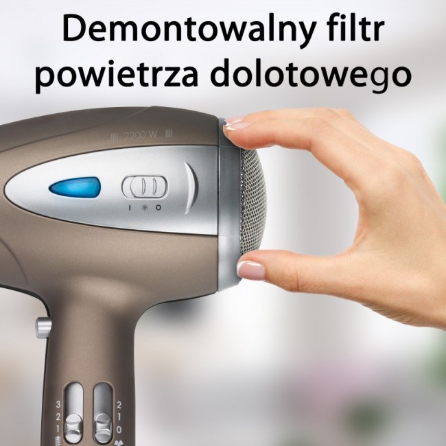 ProfiCare PC-HTD 3113 hair dryer 2200 W Brown