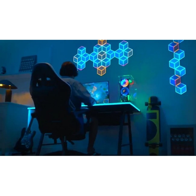 Govee H606A Glide Hexagon Light Panels Ultra 7-pack | LED Lighting | RGBIC, 2.4GHz Wi-Fi, Bluetooth Govee H606A Glide Hexagon Light Panels Ultra 7-pack | LED Lighting | RGBIC, 2.4GHz Wi-Fi, Bluetooth