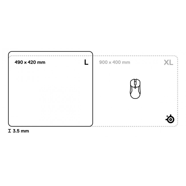 Steelseries QcK Performance L - Control Steelseries QcK Performance L - Control