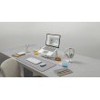 Logitech Pebble 2 Combo keyboard Mouse included Universal RF Wireless + Bluetooth QWERTY US International White