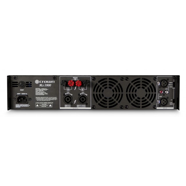 Crown XLi 3500 2.0 channels Black