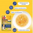 INABA CAT Dashi Delights Silky Broth Chicken with Tuna & Salmon - cat treat - 40g